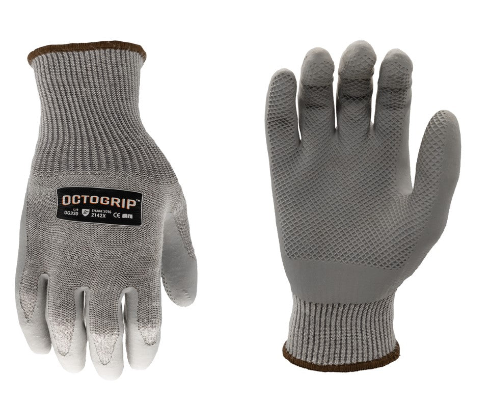 H/Duty Glove (13g) Poly Cotton Latex LRG