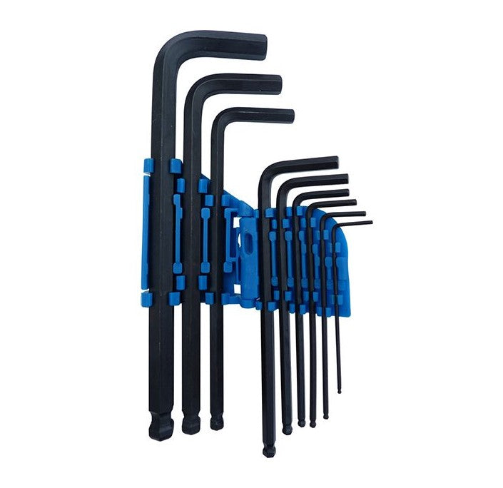 9 Piece Ball-Hex Key Set Metric
