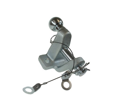 50mm Ball & Pin Hitch Silver