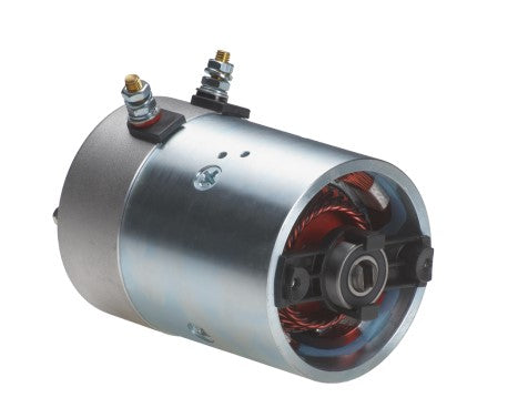 Direct current motor without fan
