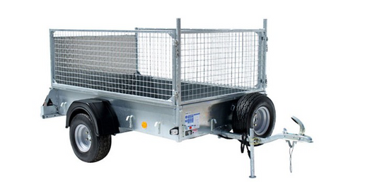 P6E 6'6" X 4'  Ramp & Mesh Sides - 750kg