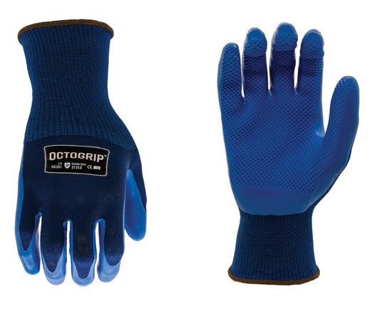 H/Duty  Glove (13g) Poly Cot. Latex Palm XL