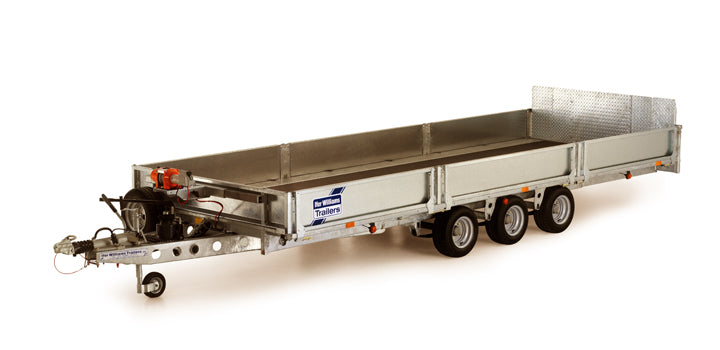 Ifor Williams TB186 Tiltbed Tri Axle Trailer